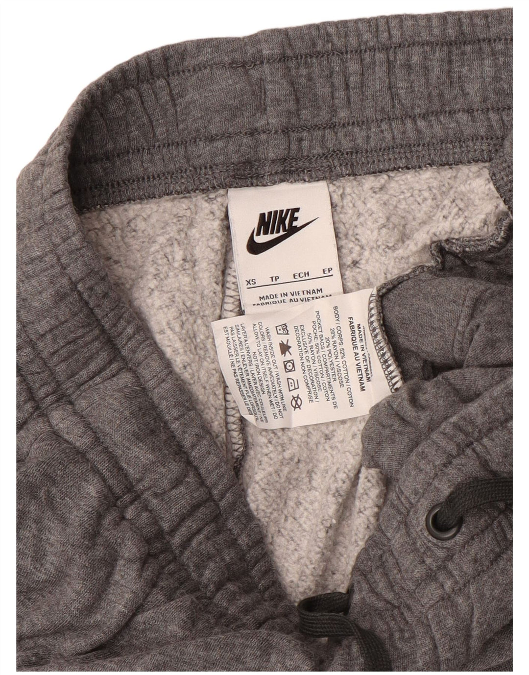 Γυναικεία φόρμα NIKE Παντελόνι UK 6 XS Γκρι βαμβακερό