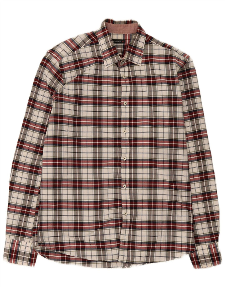 Ανδρικό πουκάμισο Canadiens Flannel Μεγάλο κόκκινο βαμβακερό
