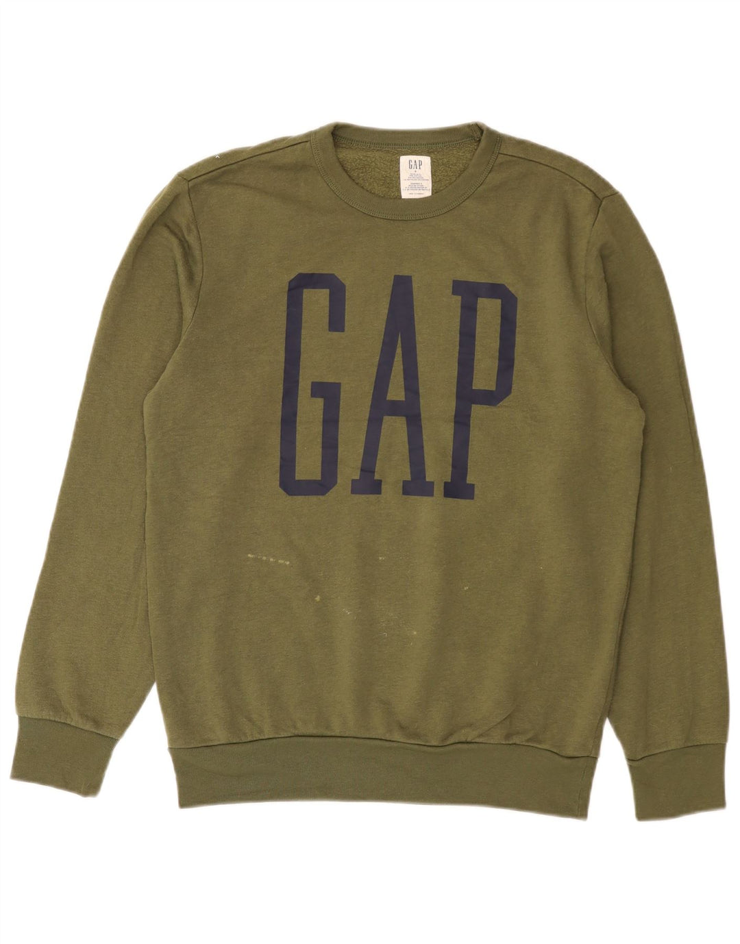 Gap Ανδρικό γραφικό φούτερ Jumper Μικρό Χακί Βαμβακερό