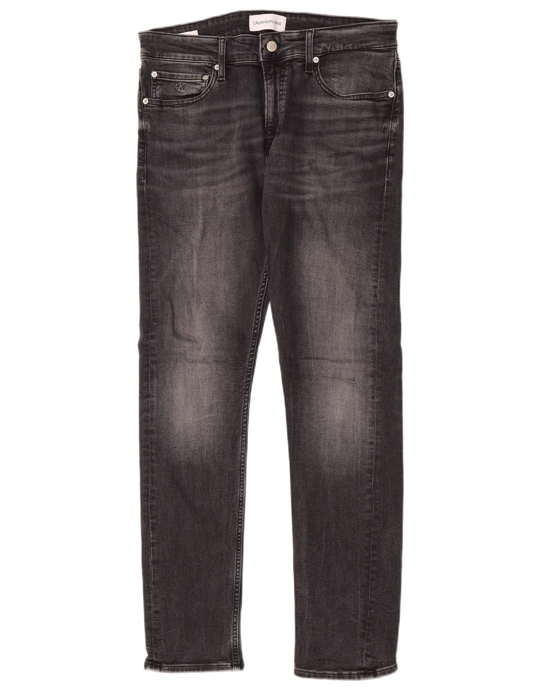 Calvin Klein Ανδρικό Slim Jeans W32 L32 Γκρι βαμβακερό
