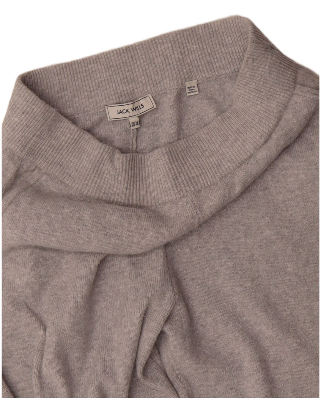 Γυναικεία αθλητική φόρμα JACK WILLS Παντελόνι Joggers UK 16 Large Grey Polyester