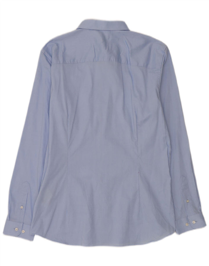 Ανδρικό πουκάμισο Jack & Jones XL Μπλε βαμβακερό