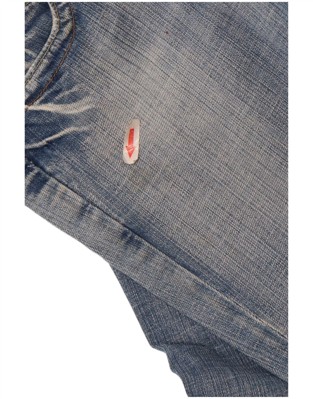 Levi's Womens 571 Low Waist Slim Jeans W26 L34 Blue