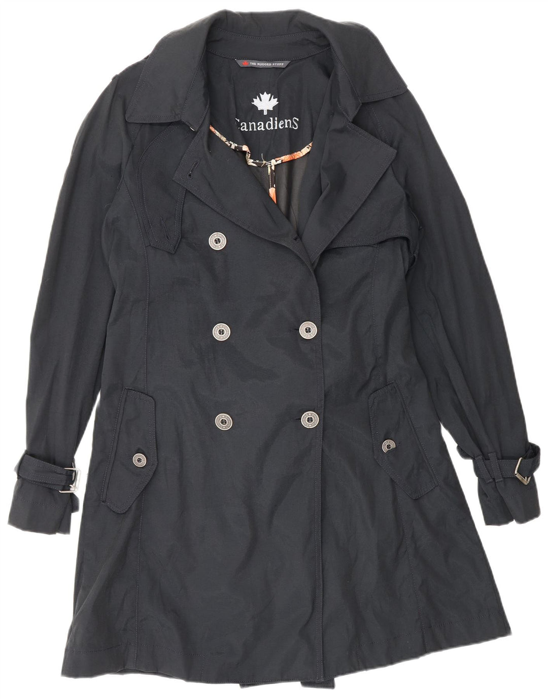 Canadiens Γυναικεία καμπαρντίνα IT 44 Medium Navy Blue Nylon