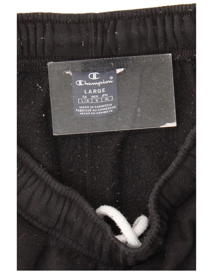 Ανδρική φόρμα Champion Παντελόνι Μαύρο μεγάλο