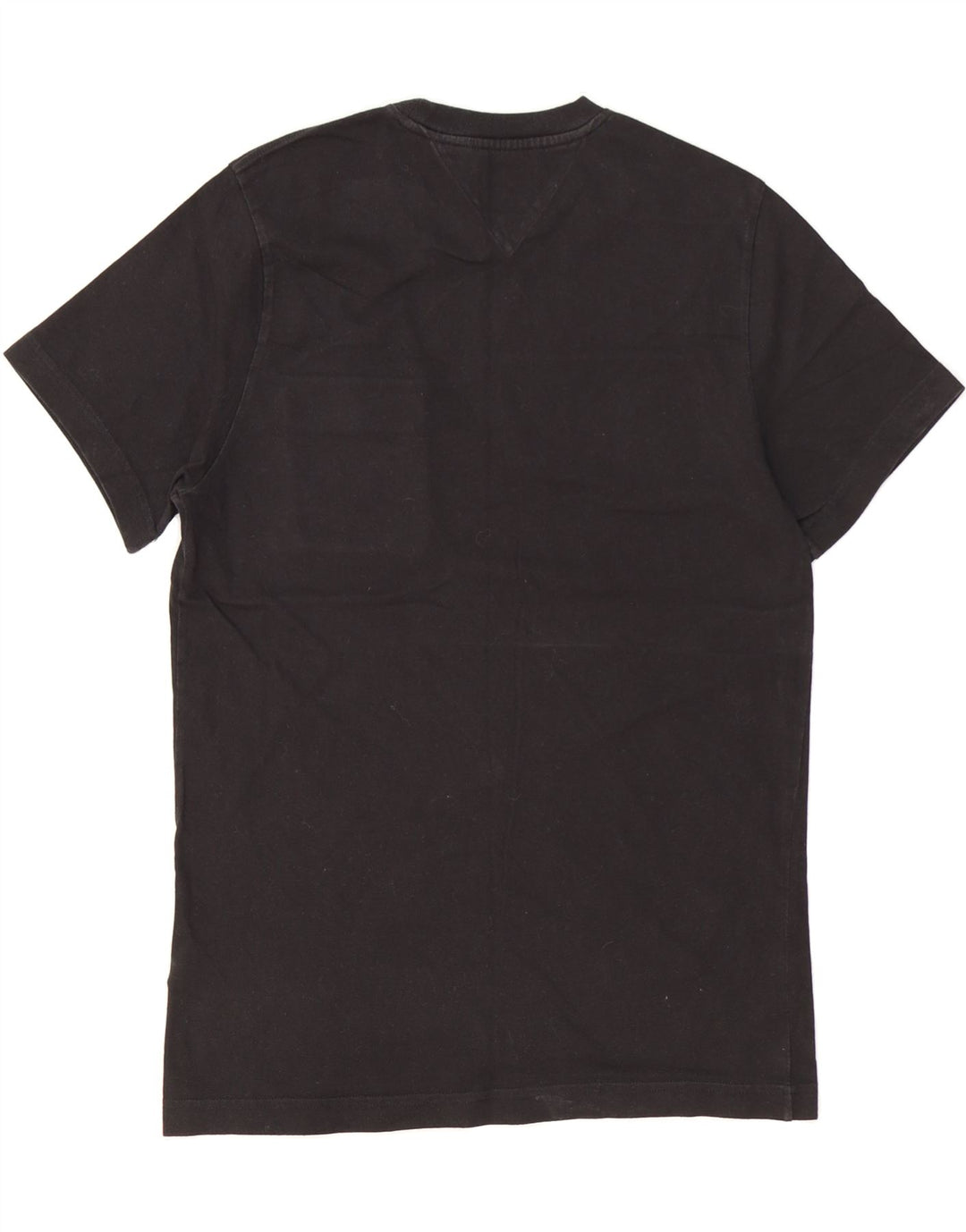 TOMMY HILFIGER Mens T-Shirt Top Small Black Cotton Vintage Tommy Hilfiger and Second-Hand Tommy Hilfiger from Messina Hembry 