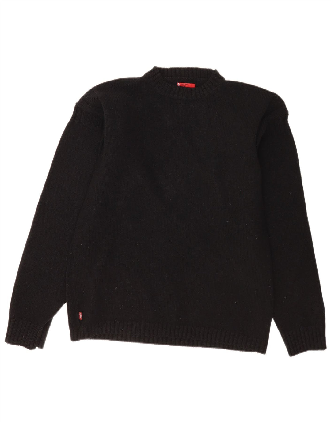 Ανδρικό πουλόβερ Levi's Crew Neck Jumper Large Black Lambswool
