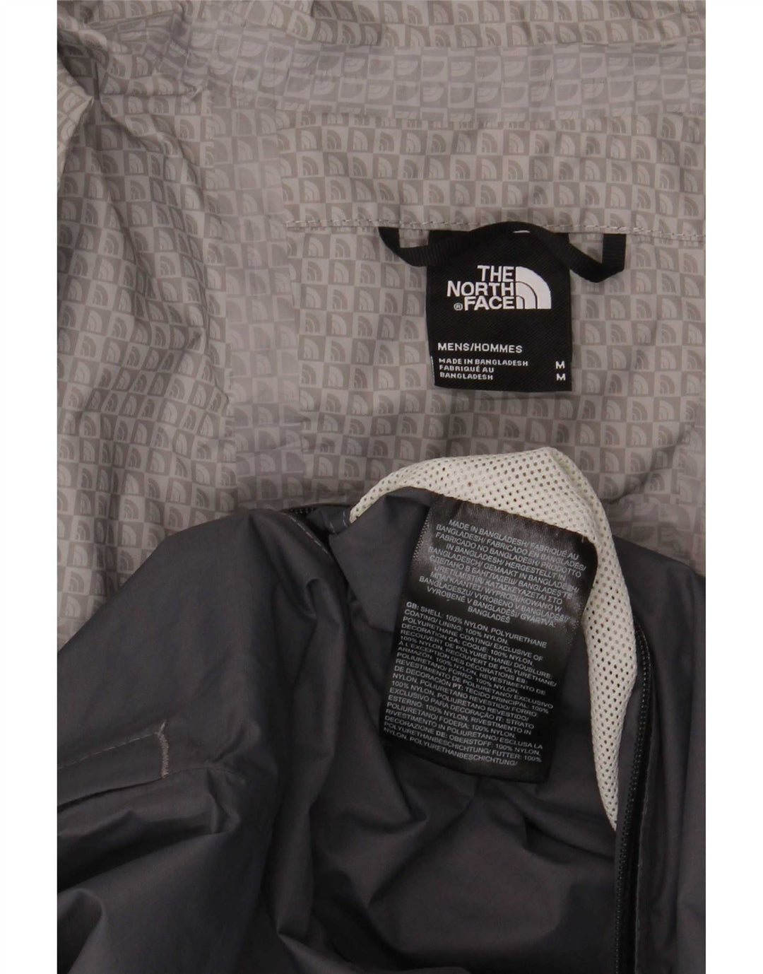 The North Face Ανδρικό μπουφάν βροχής με κουκούλα UK 38 Medium Grey Nylon