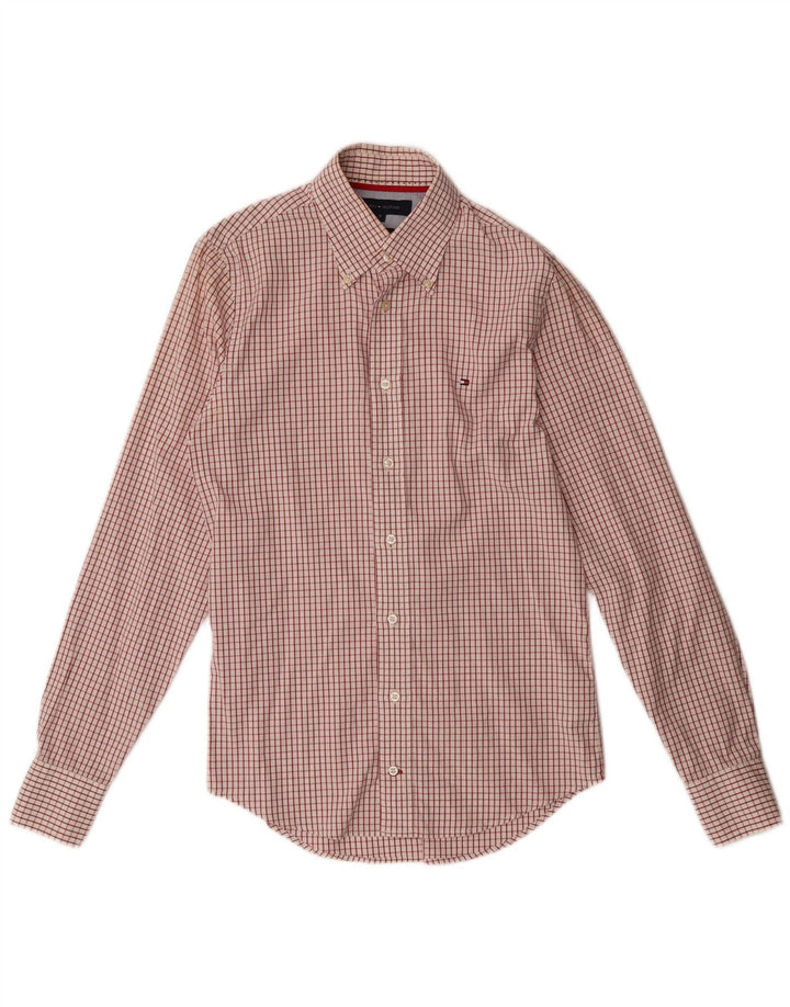 Ανδρικό πουκάμισο Tommy Hilfiger Small Red Check Cotton