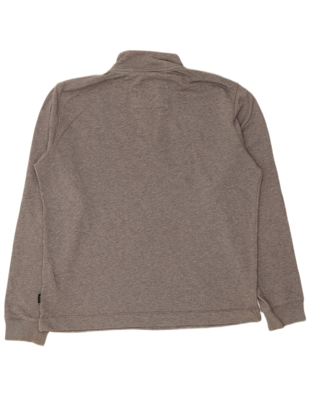 Ανδρικό φούτερ Hugo Boss με λαιμόκοψη Jumper μεγάλο γκρι βαμβακερό