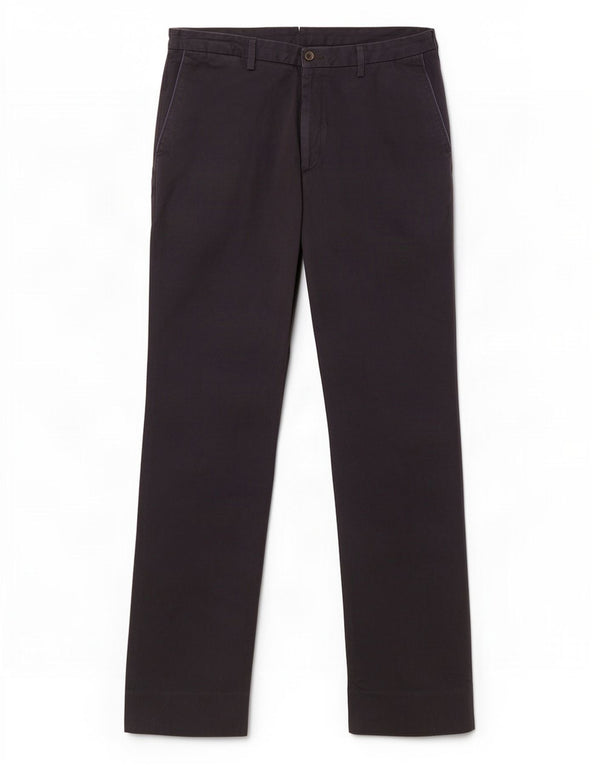 Massimo Dutti Ανδρικό ίσιο παντελόνι Chino EU 42 Large W32 L33 Navy Blue