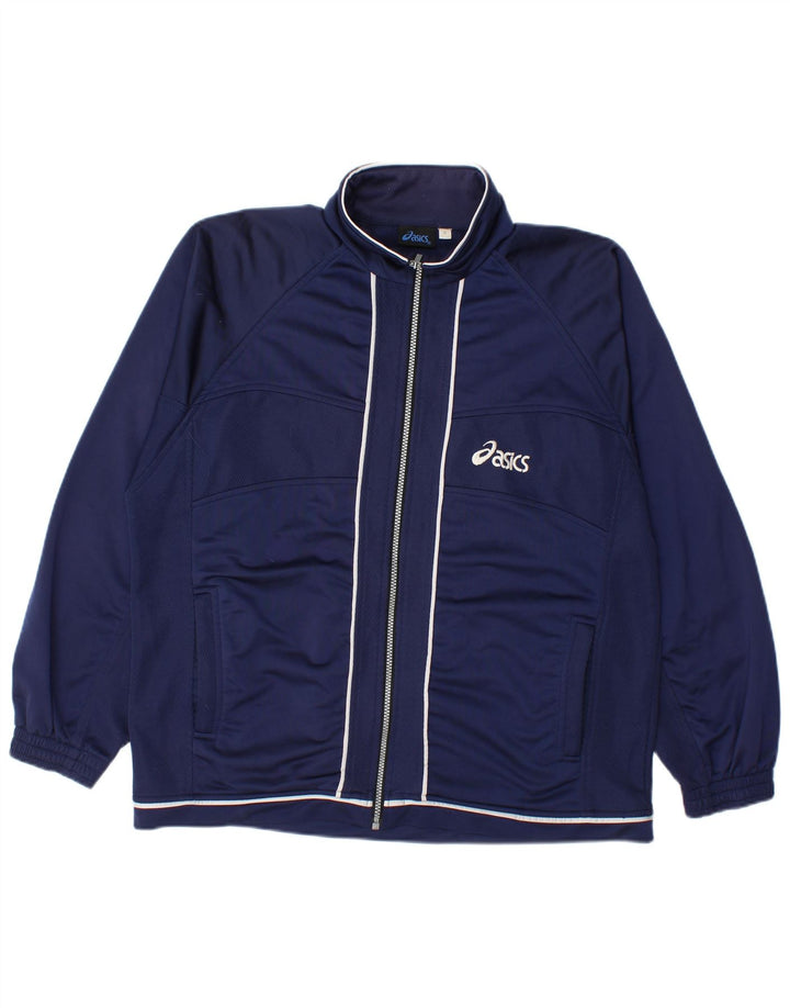 Ανδρική φόρμα Asics Top Jacket Small Navy Blue