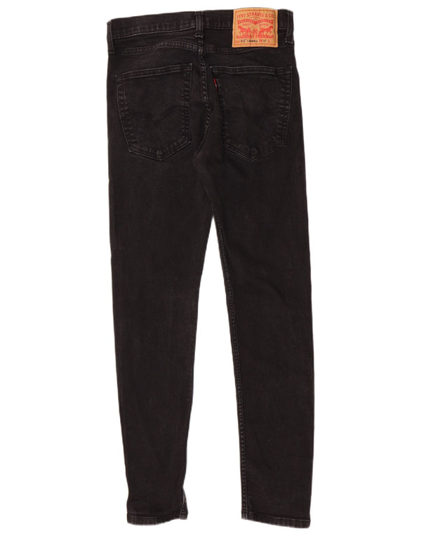 Levi's Mens 512 Slim Tapered Jeans W30 L30 Μαύρο βαμβακερό