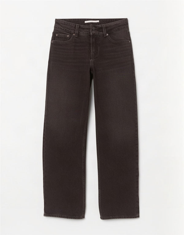 Γυναικείο τζιν Levi's Wide Leg W24 L32 Μαύρο