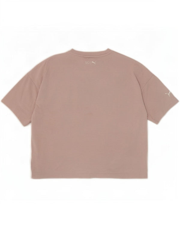 Puma Γυναικείο μπλουζάκι Selena Oversized γραφικό Top UK 12 Medium Grey