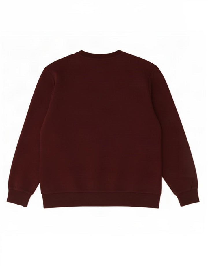 Ανδρικό φούτερ Marks & Spencer Jumper Μεσαίο μπορντό βαμβακερό