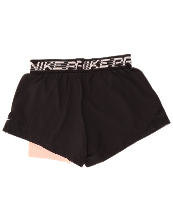 Γραφικό αθλητικό σορτς Nike Nike Dri Fit UK 14 Medium Black Colourblock