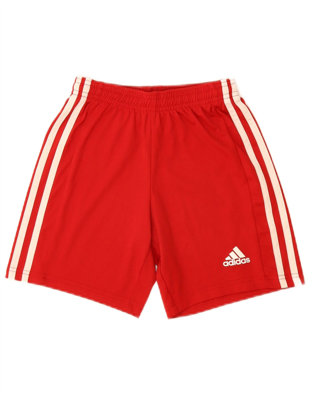 Αθλητικό σορτς ADIDAS Boys Aeroready 9-10 ετών κόκκινο πολυεστέρα