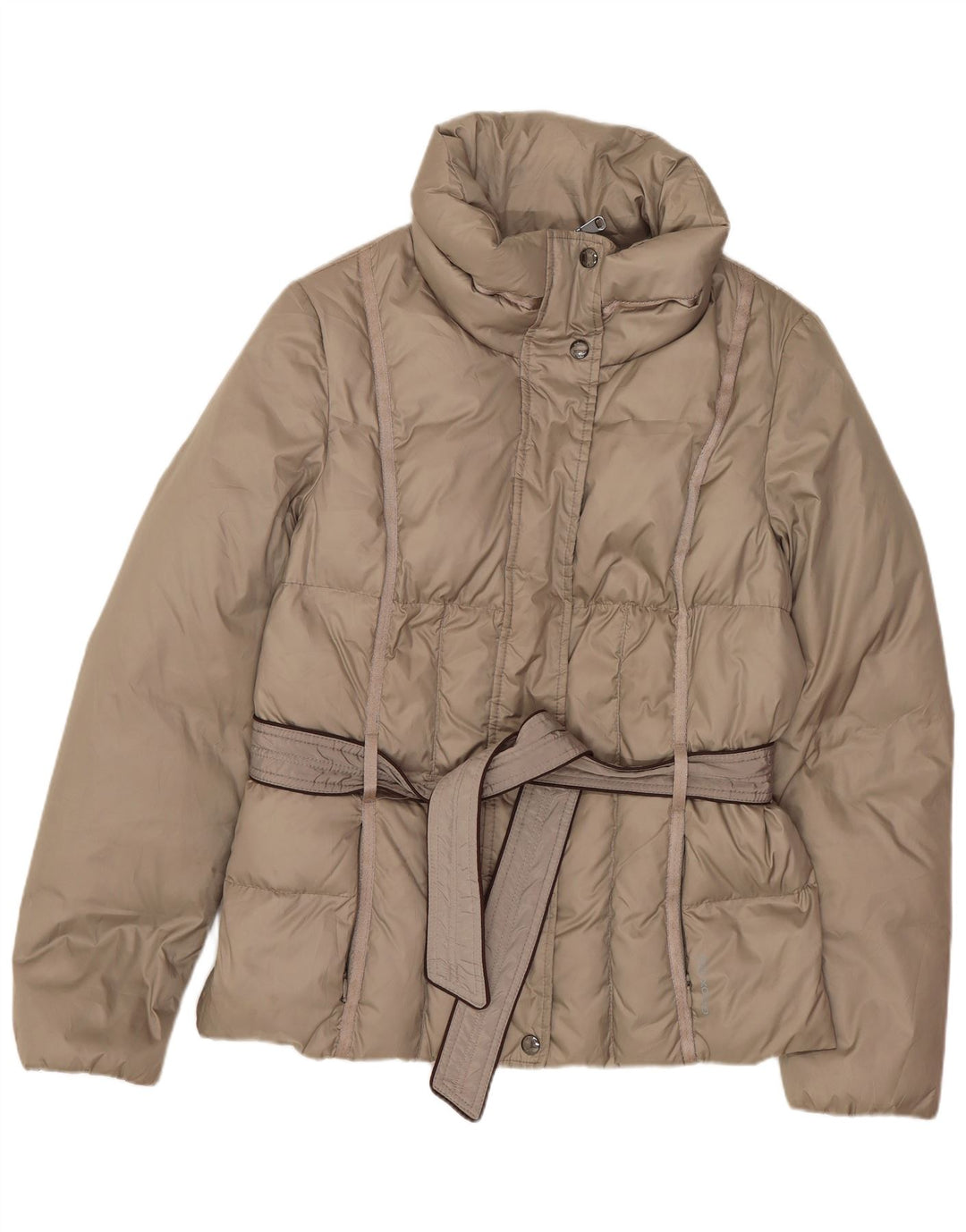 Γυναικείο μπουφάν Geox Respira με επένδυση UK 10 Small Beige Polyester