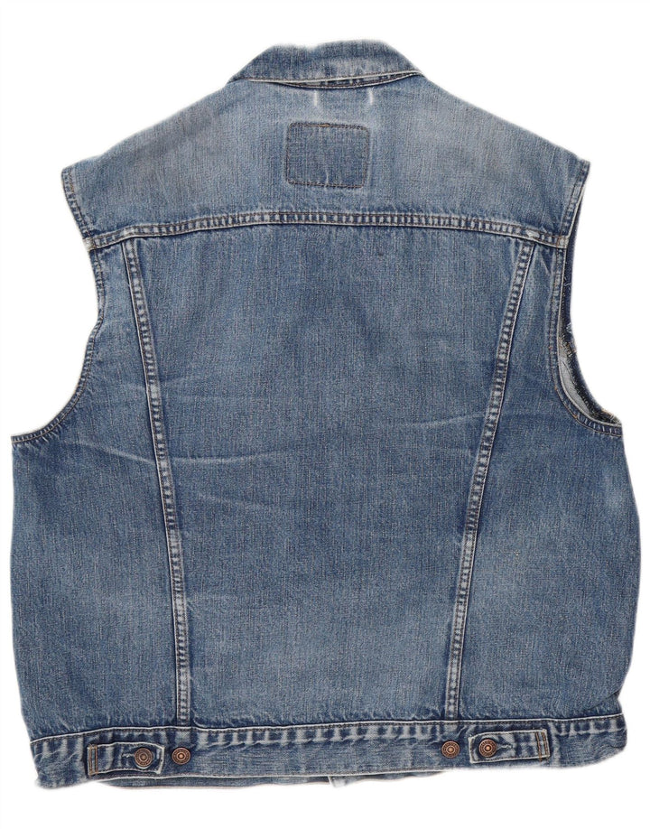 Ανδρικό τζιν Levi's Gilet UK 42 XL Blue