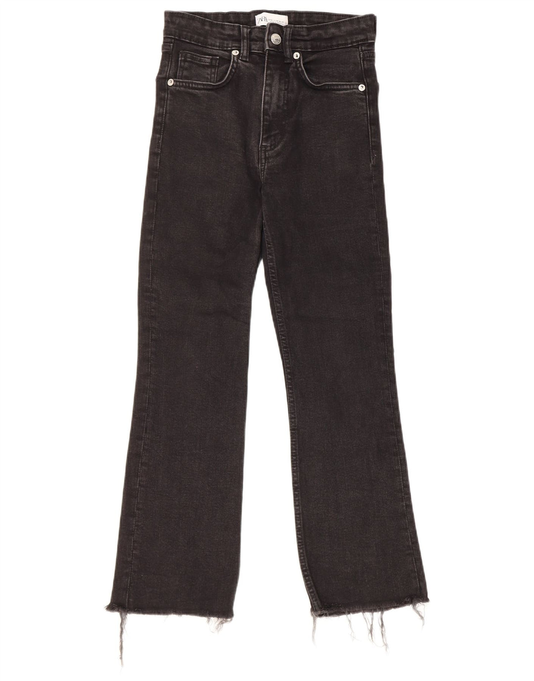 Zara Γυναικείο Τζιν μποτάκι EU 36 XS W26 L25 Μαύρο