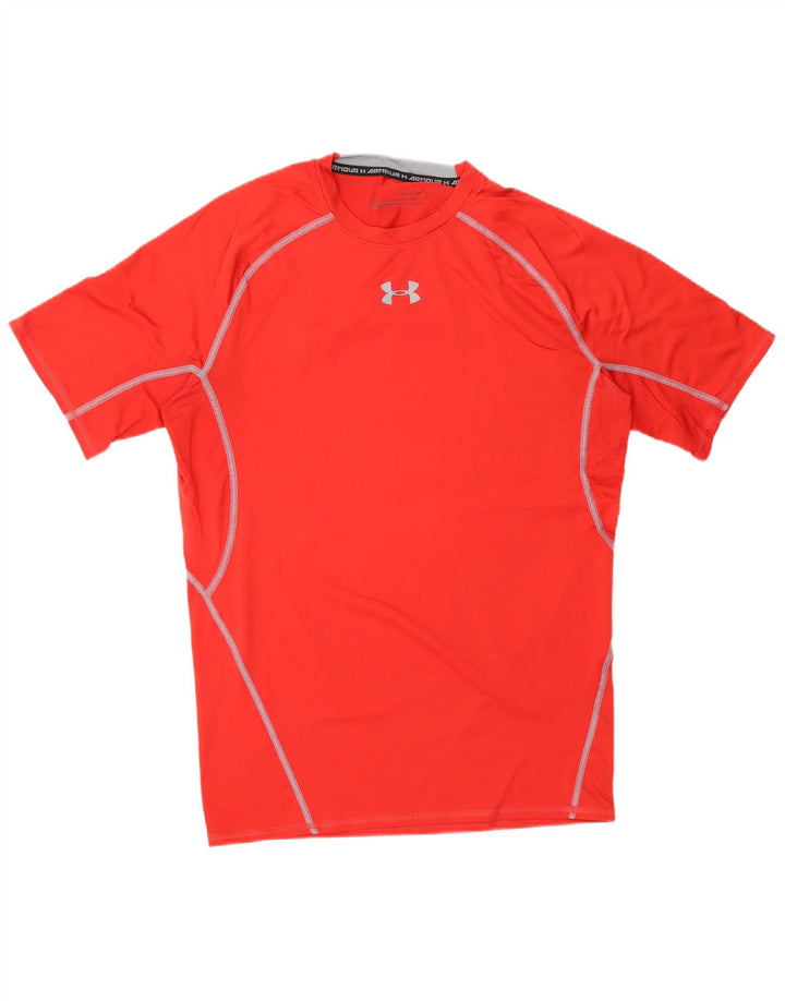 Γραφικό T-Shirt UNDER Armour Ανδρικό Heat Gear Top XL Κόκκινο