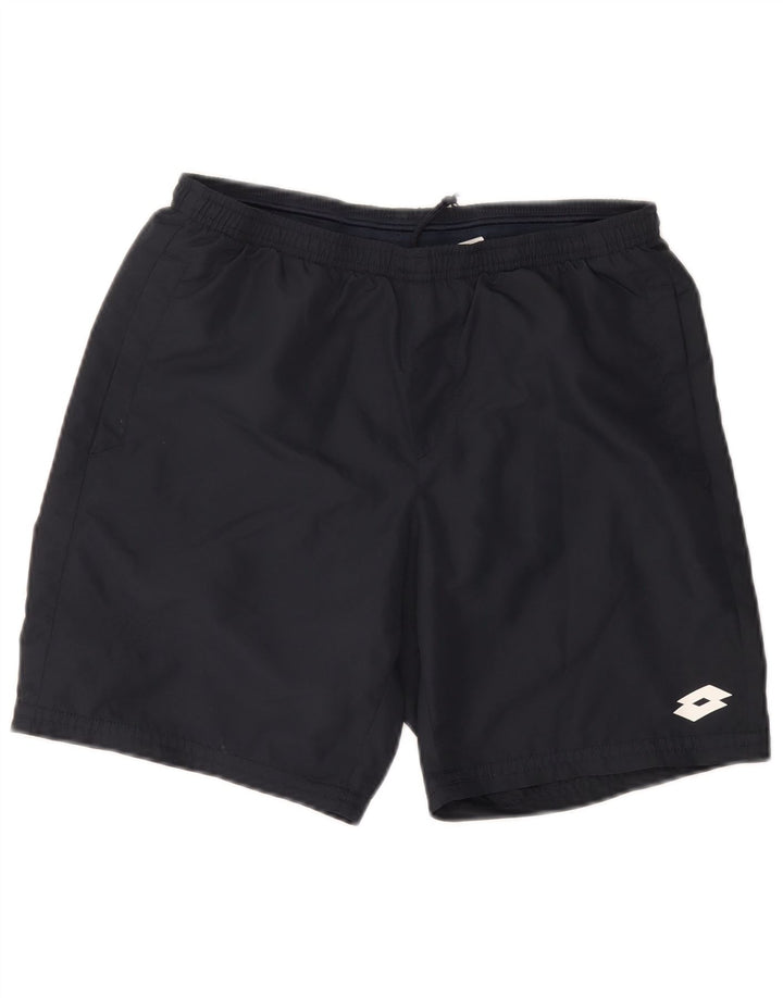 Ανδρικό αθλητικό σορτς LOTTO Small Navy Blue Polyester