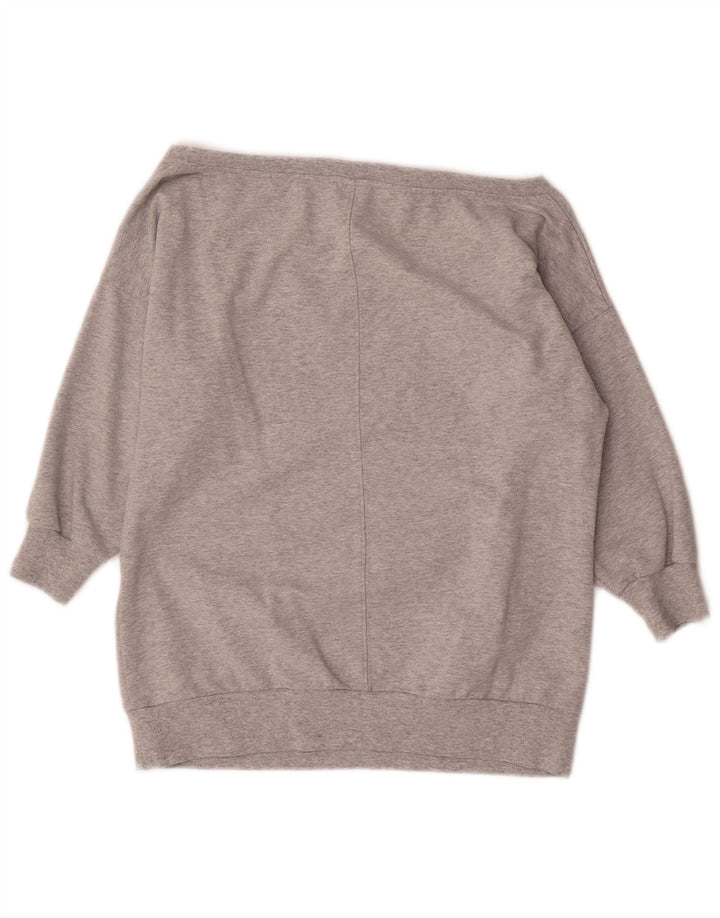 Errea γυναικεία μπλούζα υπερμεγέθη Off Shoulder Jumper UK 10 Small Grey