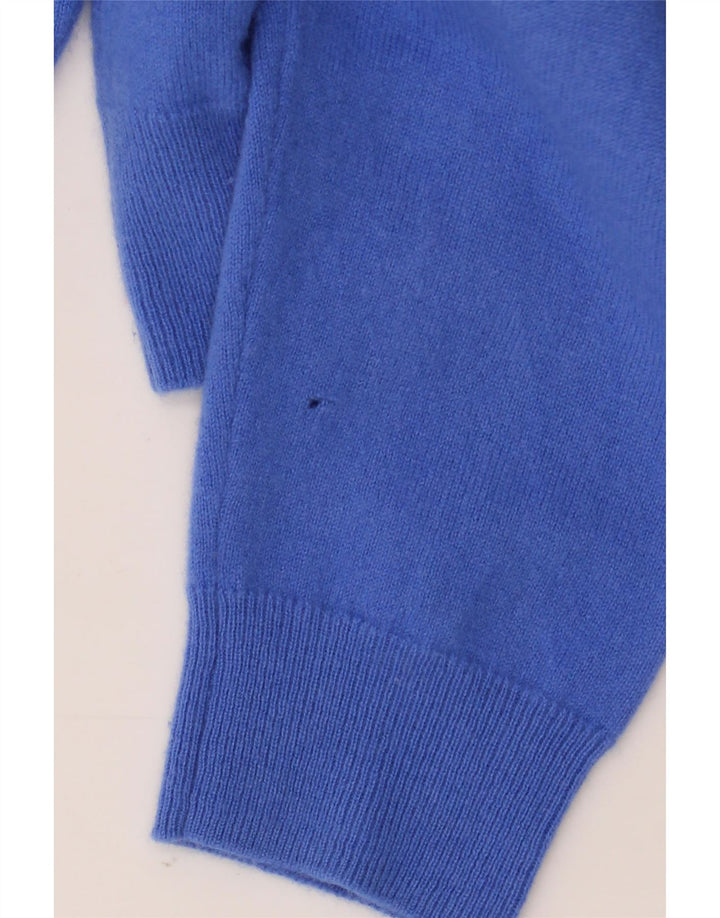Ανδρικό πουλόβερ Massimo Dutti Crew Neck Jumper XL Blue Wool