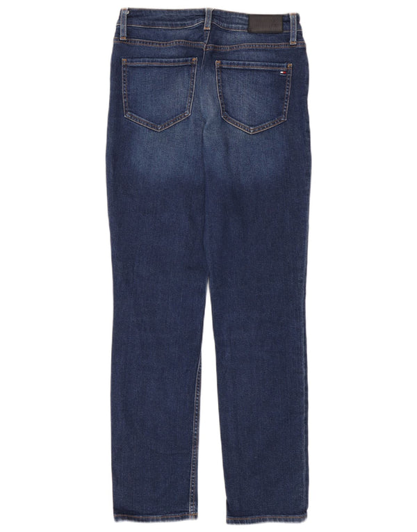 Tommy Hilfiger Γυναικεία Rome RW Straight Jeans W28 L30 Navy Blue Cotton