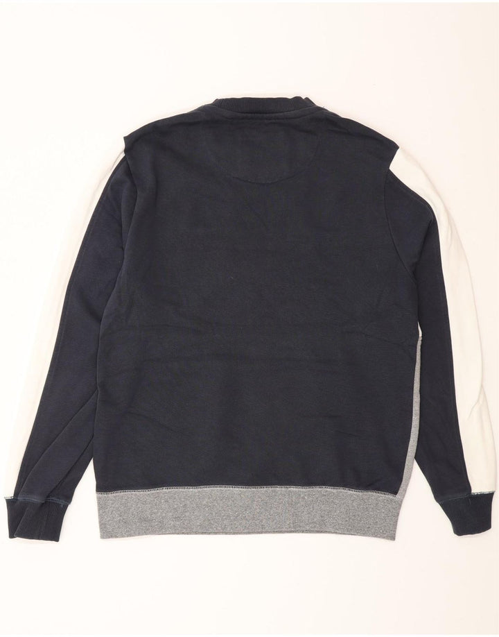 Jack Wills Ανδρικό φούτερ Salcombe Jumper με μεγάλο μπλε ναυτικό χρώμα