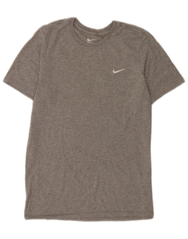 Ανδρικό μπλουζάκι Nike με κοψί και μικρό γκρι μπλουζάκι