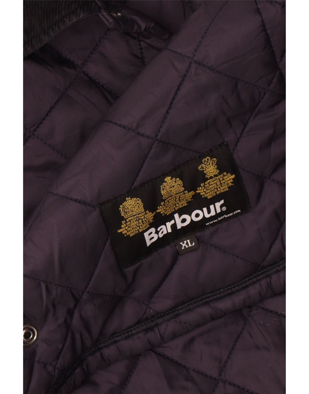Μπουφάν Barbour Boys Quilted Jacket 12-13 Years XL Navy Blue