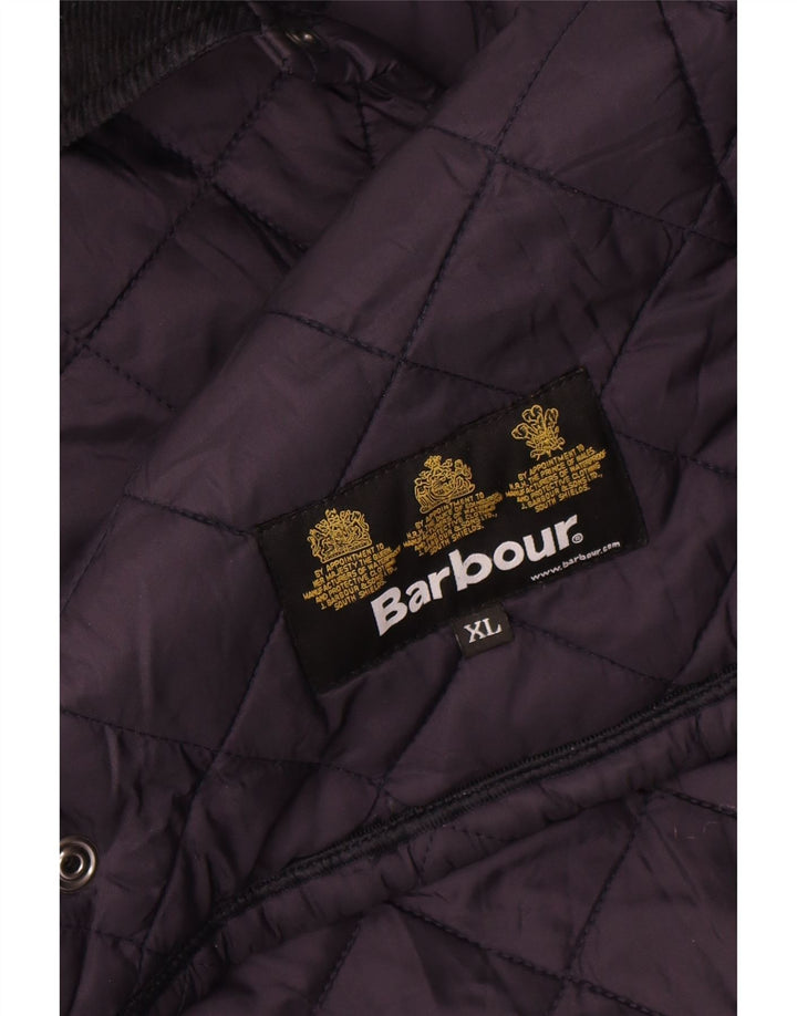 Μπουφάν Barbour Boys Quilted Jacket 12-13 Years XL Navy Blue
