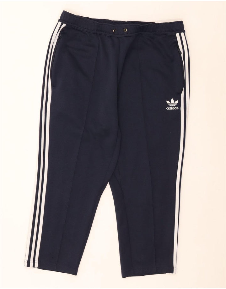 Ανδρική αθλητική φόρμα Adidas Crop Παντελόνι Μεγάλο Navy Blue Polyester