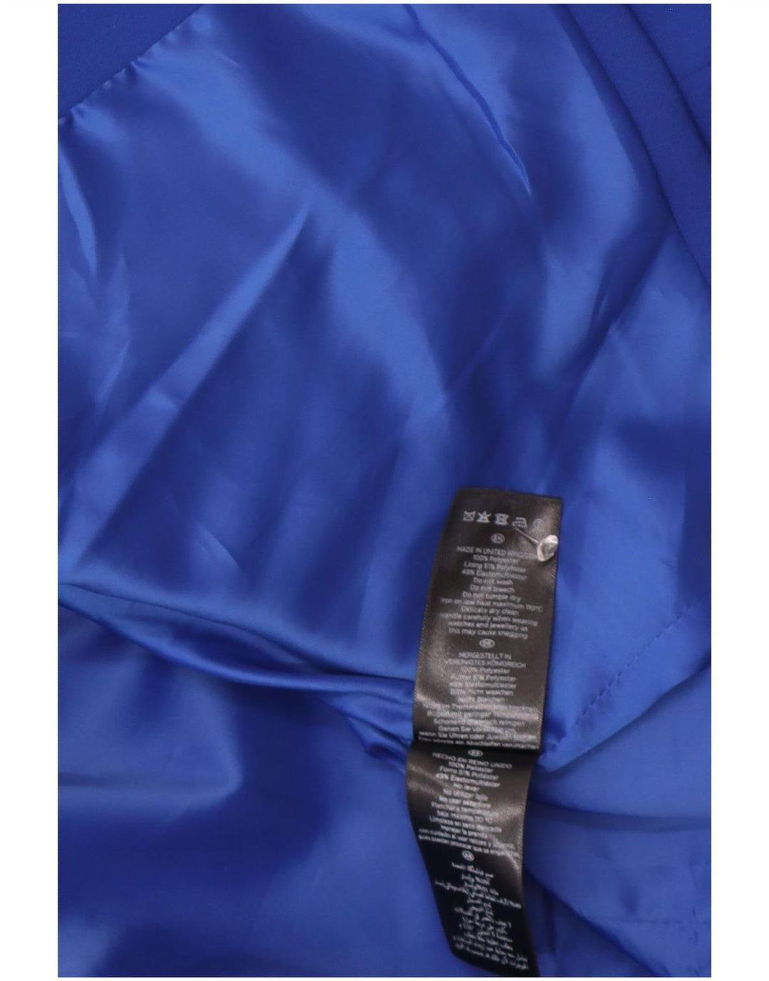 Hobbs Γυναικείο μπουφάν Bolero 3/4 μανίκι UK 12 Medium Blue Polyester