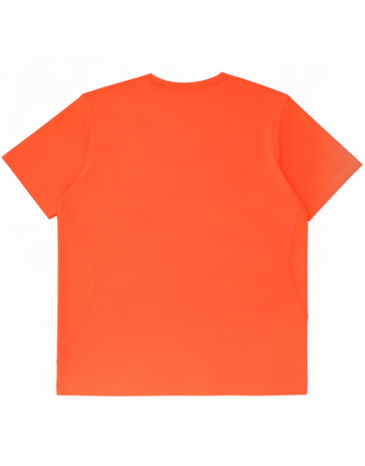 Ανδρικό γραφικό T-Shirt Adidas Top XL πορτοκαλί πολυεστέρας