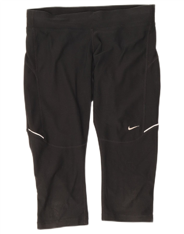 Γυναικεία κολάν Nike Dri Fit Capri UK 10 Small Black Polyester