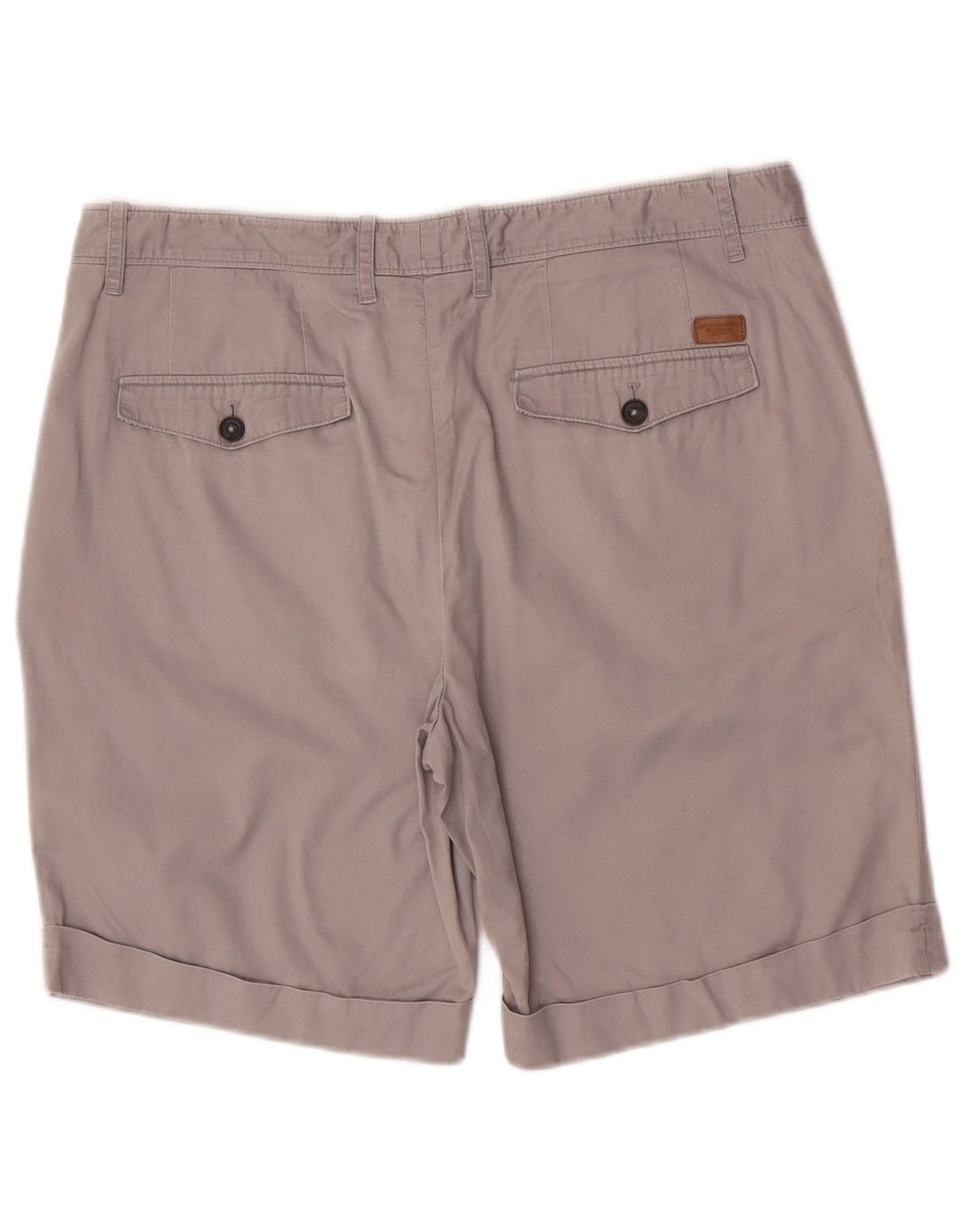 Zara Ανδρικό σορτς Chino με καρφίτσα EU 42 Large W32 Γκρι