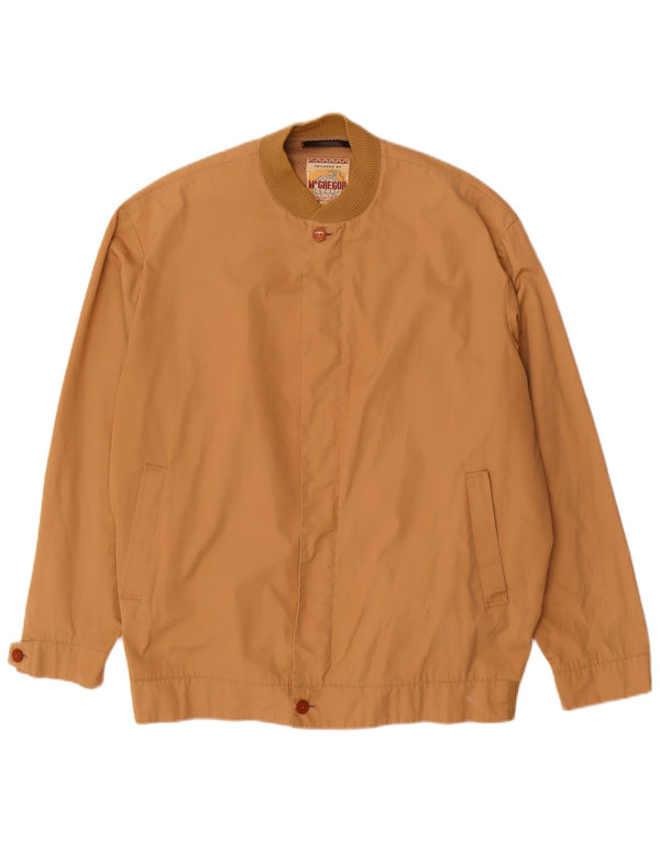 Ανδρικό μπουφάν MC Gregor Bomber IT 56 3XL Beige Cotton