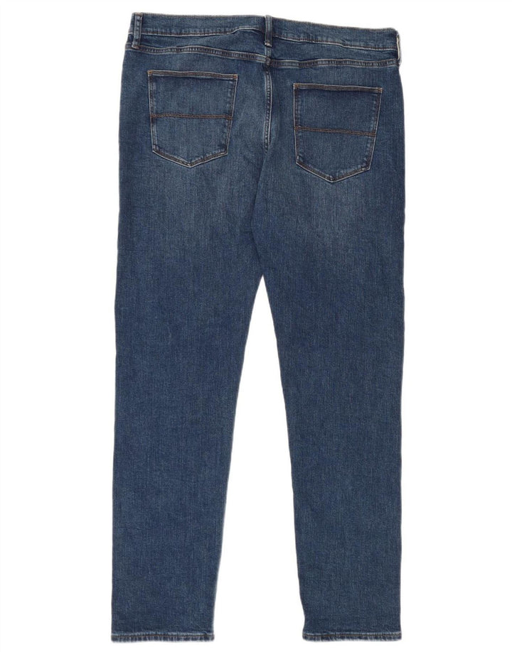Marks & Spencer Ανδρικό Slim Jeans W36 L33 Blue Cotton