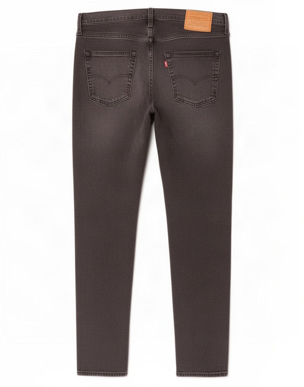 Levi's Mens 512 Slim Tapered Jeans W34 L34 Γκρι βαμβακερό