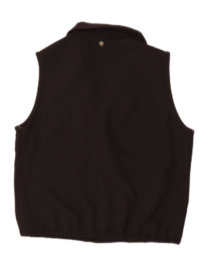 LIU JO Womens Sleeveless Blouse Top UK 14 Medium Black Vintage Liu Jo and Second-Hand Liu Jo from Messina Hembry 