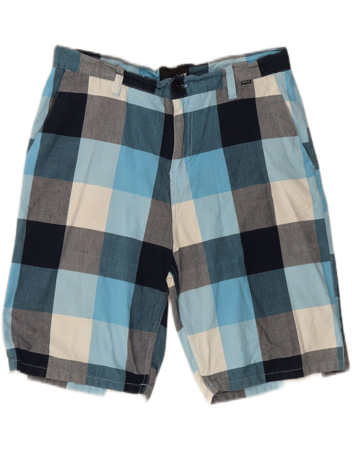 Ανδρικό σορτς Chino Hurley W34 Μεγάλη πολύχρωμη επιταγή