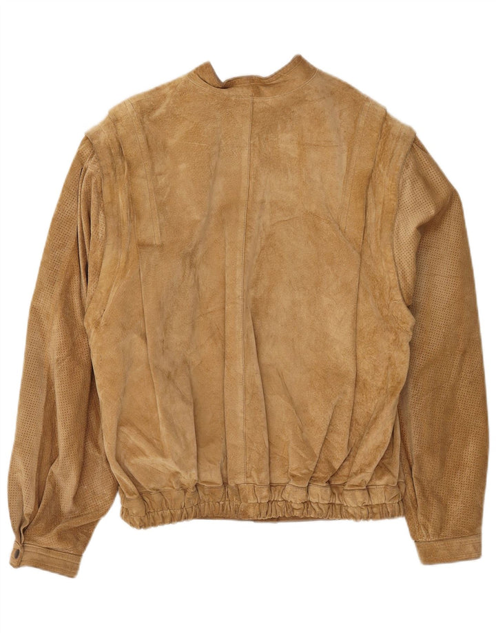 Skinni Γυναικείο Suede Jacket IT 48 XL Beige