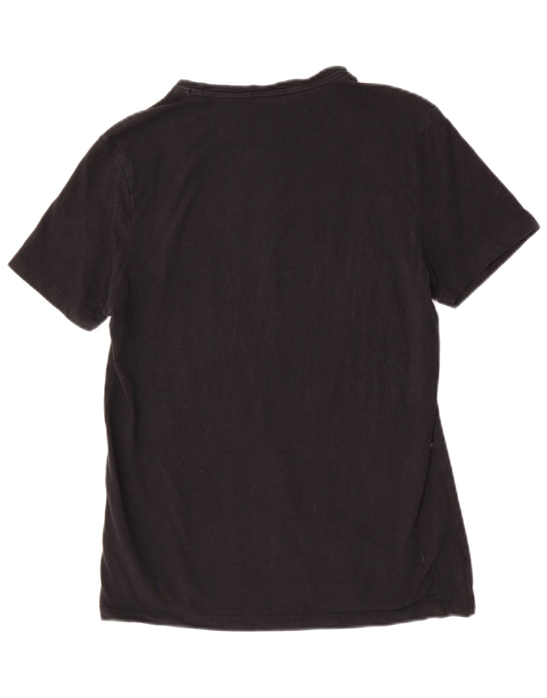 Liu Jo Ανδρικό γραφικό T-Shirt Top Μικρό μαύρο βαμβακερό