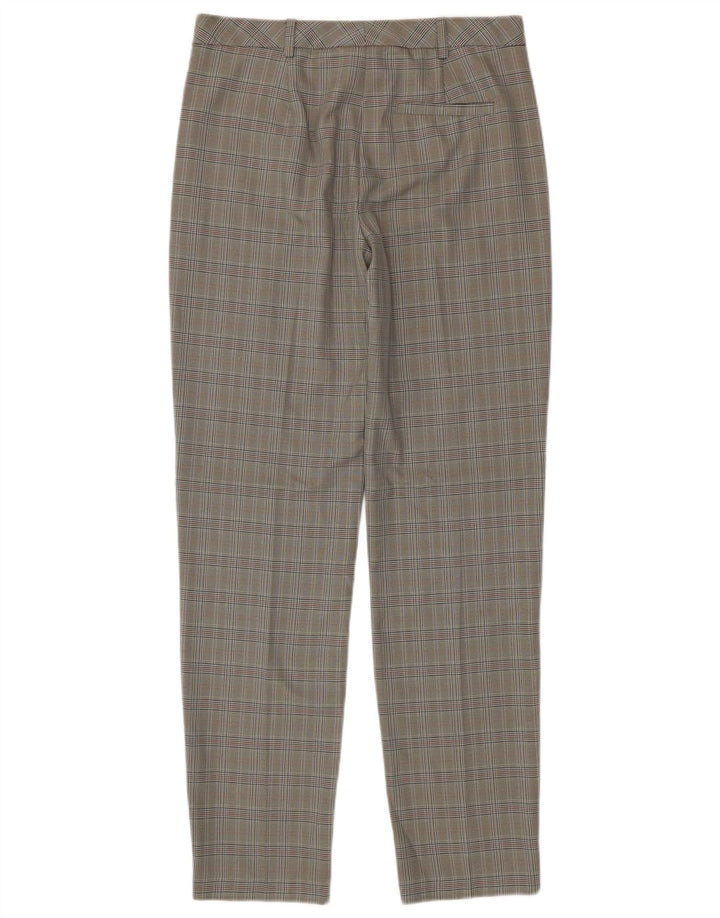 Marks & Spencer Γυναικείο παντελόνι Chino UK 12 Medium W32 L33 Grey Houndstooth