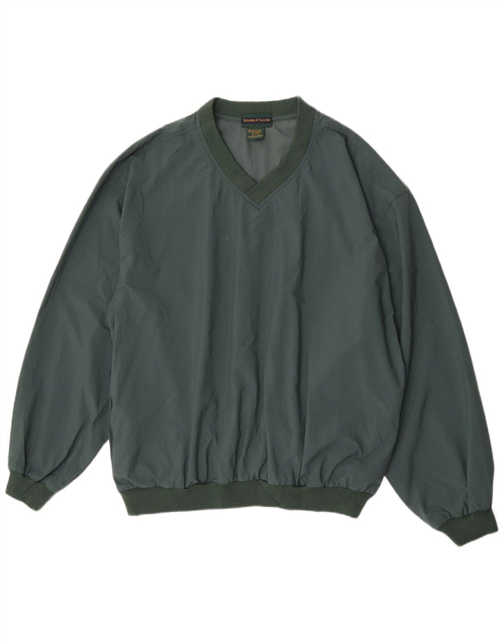 Ανδρική φόρμα πουλόβερ Izod Top Large Green Nylon