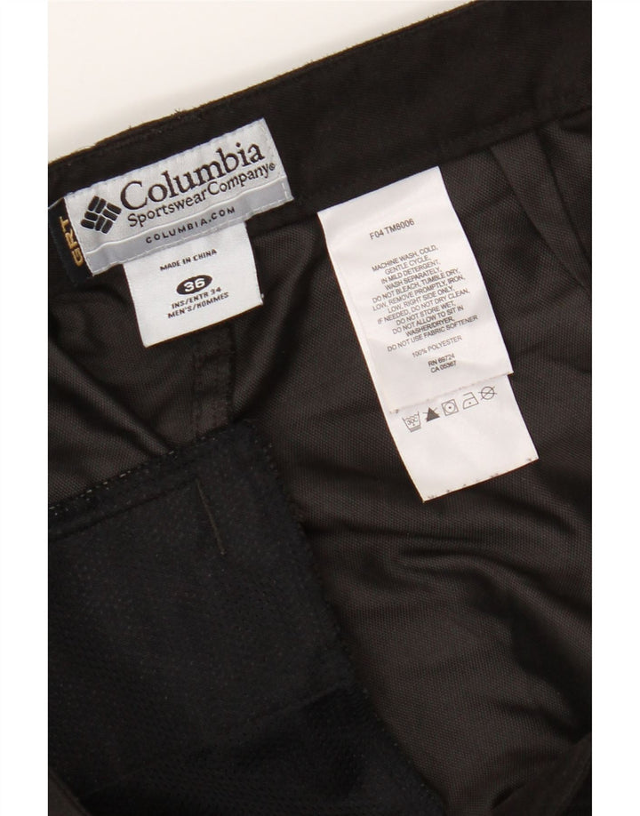 Ανδρικό ίσιο παντελόνι Cargo Columbia W36 L33 Καφέ Πολυεστέρας