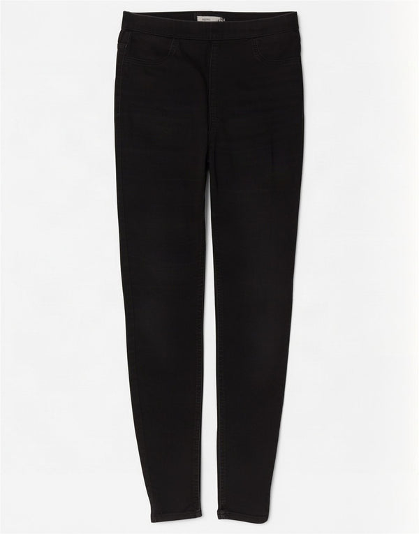 Marks & Spencer Γυναικεία Jegging Τζιν UK 12 Medium W30 L29 Μαύρο βαμβακερό